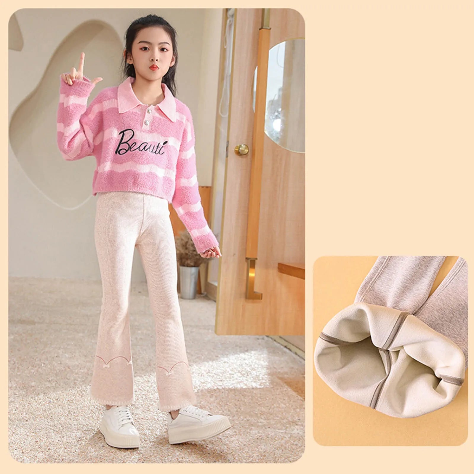Girls Cotton Leggings